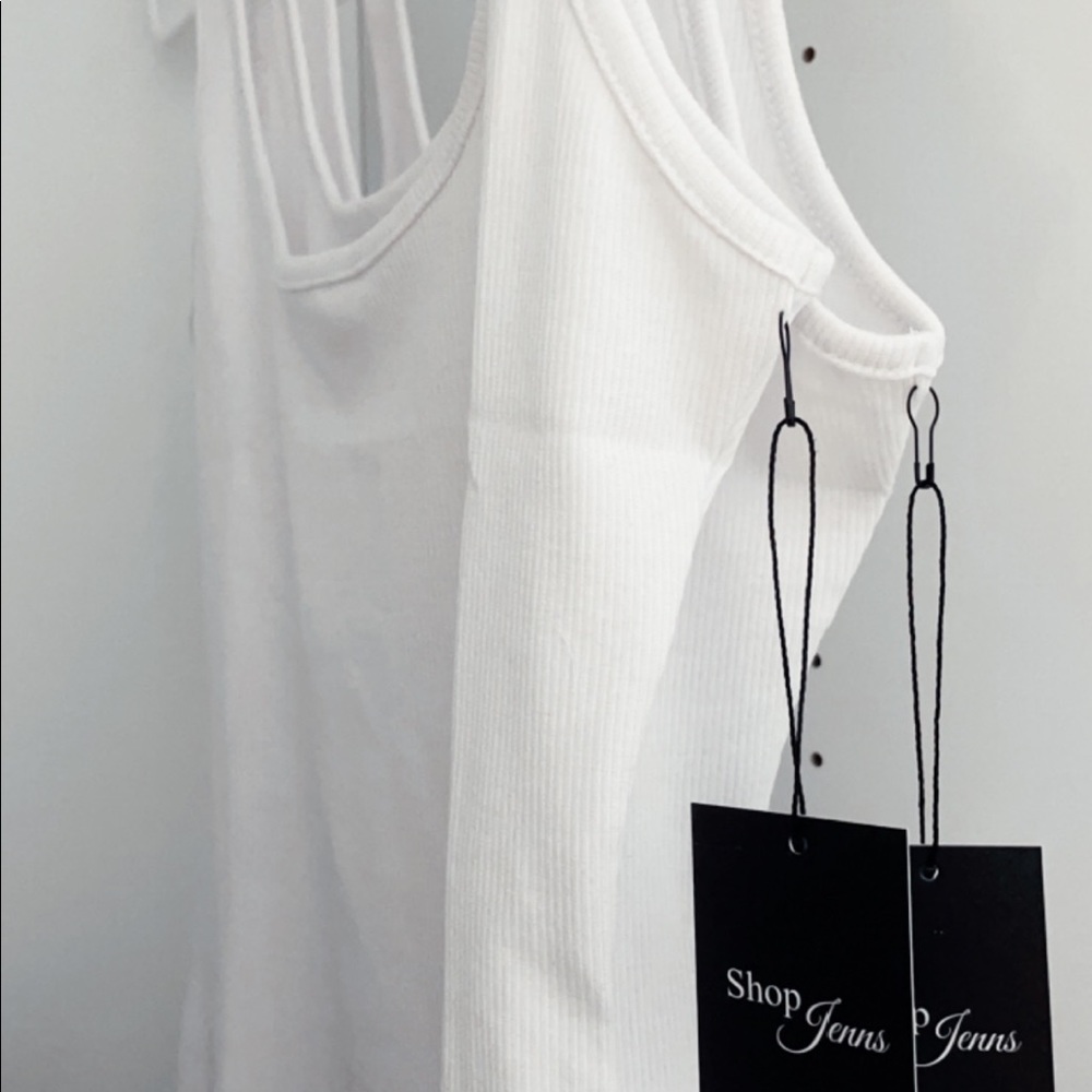 🏷️ CLEARANCE • Basic White Bodysuit - Picture 2 of 3